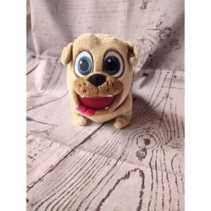 Disney Junior Puppy Dog Pals ROLLY The Dog Plush Stuffed Animal Toy Cute 6 Inch